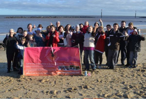 The 2011 Boxing Day Charity Dip - Sea Palling Beach, Norfolk